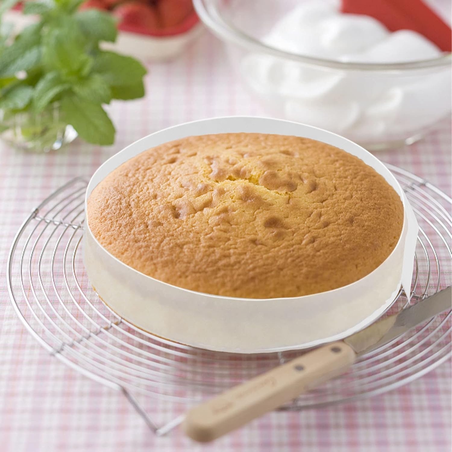 image:imageTeamFar Cake Pan Liner 185in x 111ft Parchment Paper Liner Roll Nonstick Side Liner for Baking Roasting Healthy amp NonStick Heat Resistant amp Water Proof2 Rolls185 in x 111 ft