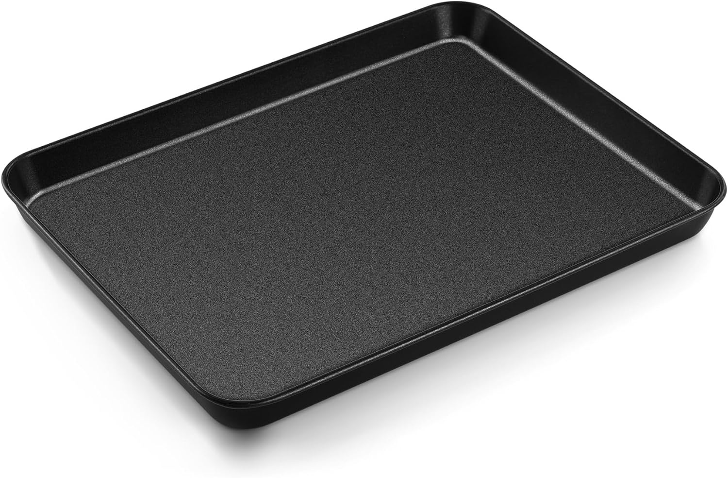 image:imageTeamFar Toaster Oven Pans 925 x 7 x 1 Inch Carbon Steel Non Stick Coated Mini Toaster Oven Tray for Baking Roasting NonToxic amp Heavy Duty Roll Edge amp Easy Clean 2 PCS1