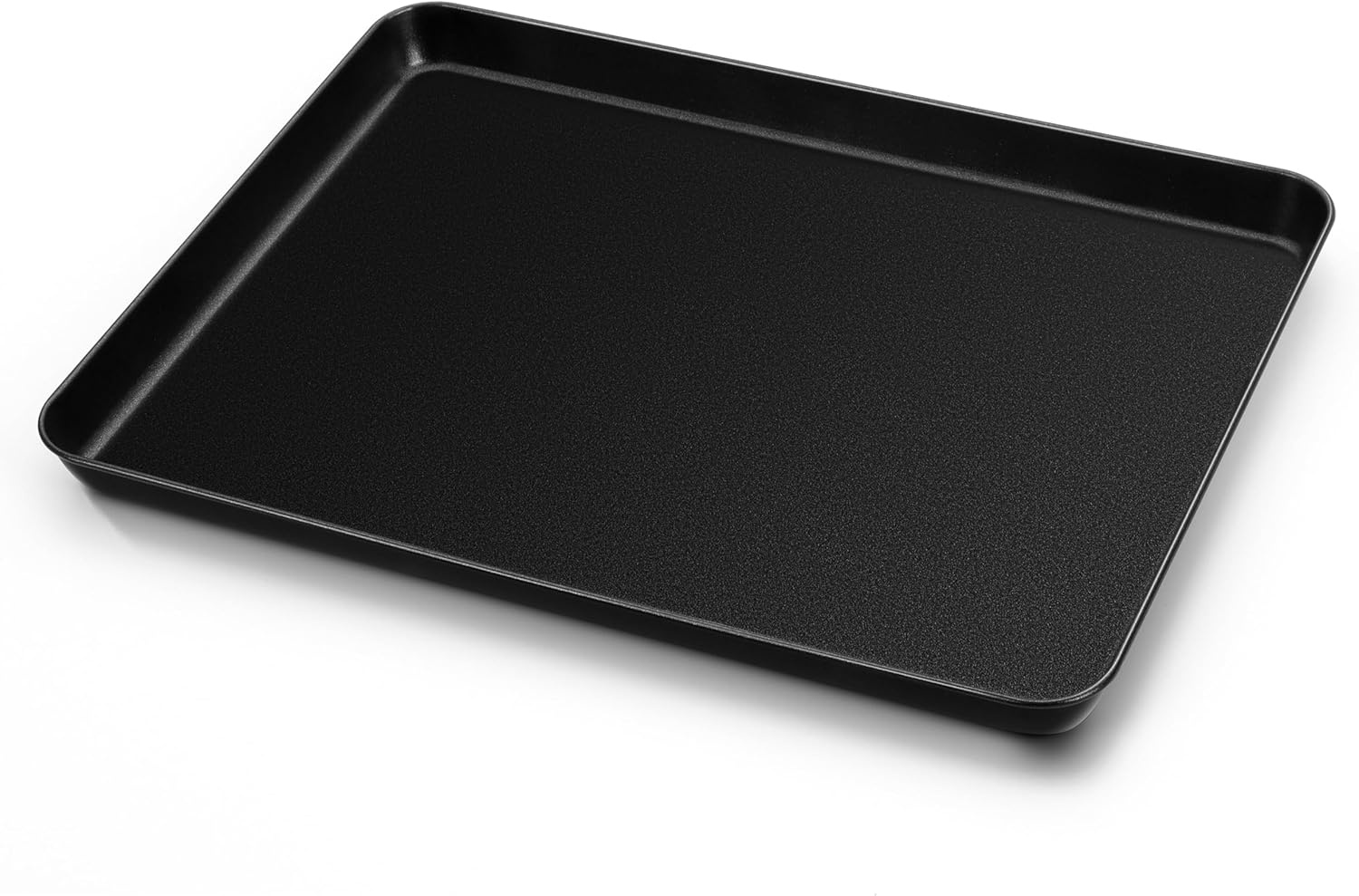 image:imageTeamFar Toaster Oven Pans 925 x 7 x 1 Inch Carbon Steel Non Stick Coated Mini Toaster Oven Tray for Baking Roasting NonToxic amp Heavy Duty Roll Edge amp Easy Clean 2 PCS1